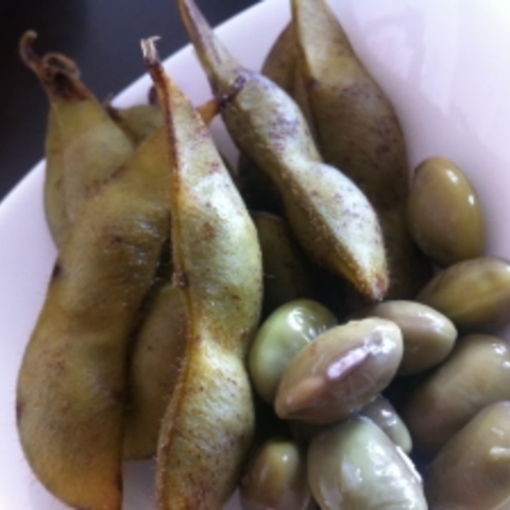 ふっくら黒豆枝豆 レシピ 作り方 By Rinmama9459 楽天レシピ